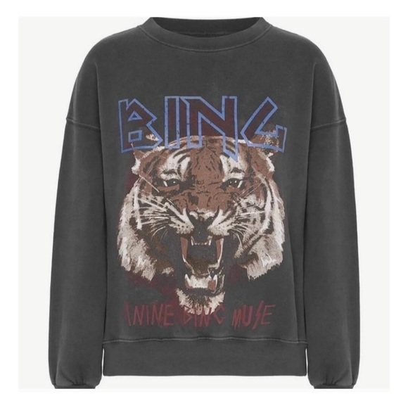 Anine Bing Tops - Anine Bing Tiger Sweatshirt